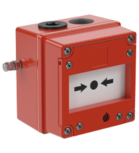 Manual Call Point Ex de IIC, Aluminum